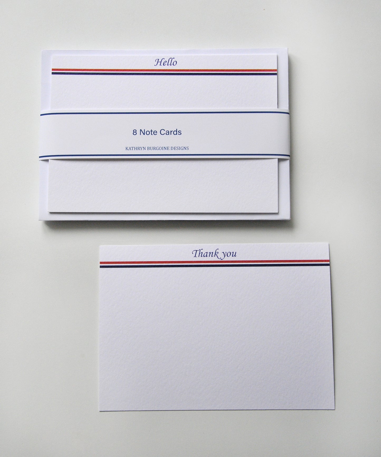 English greeting notecards