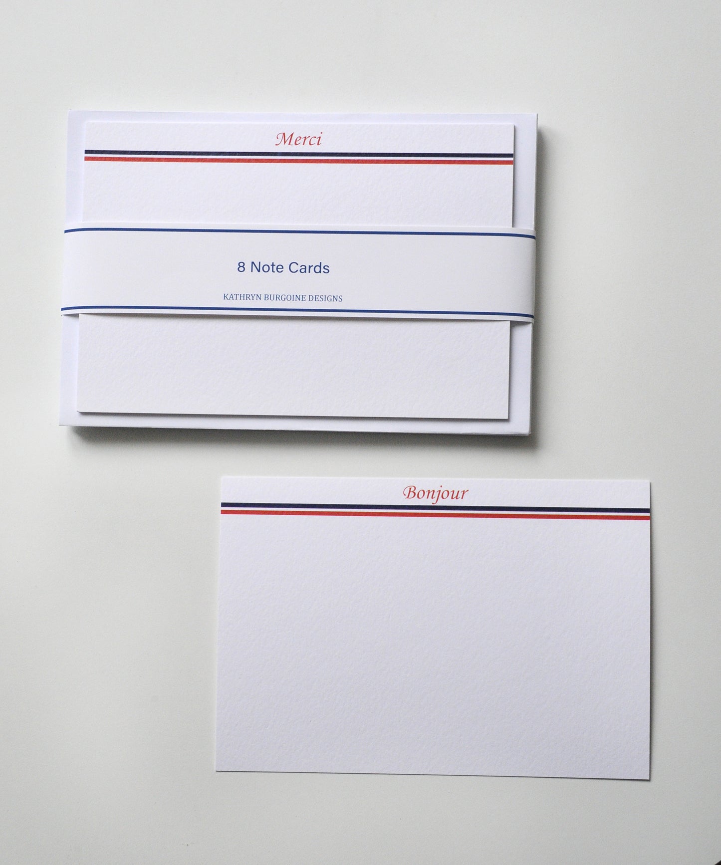 French greeting notecards