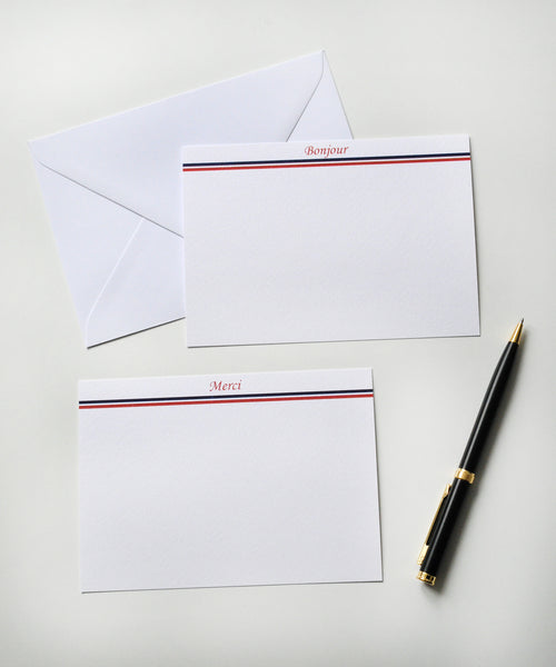 French greeting notecards
