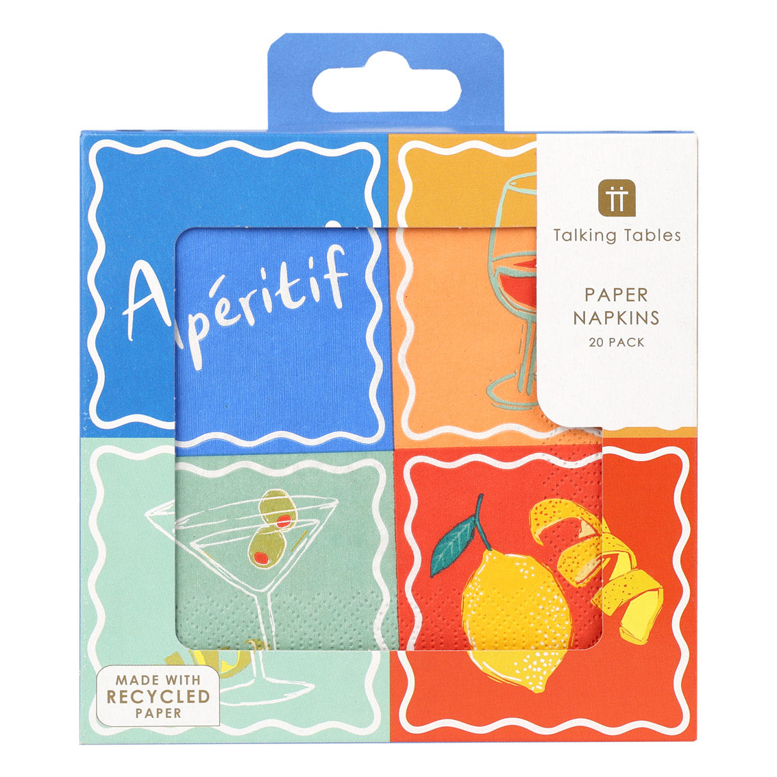 'Bon Appetit' Cocktail Paper Napkins