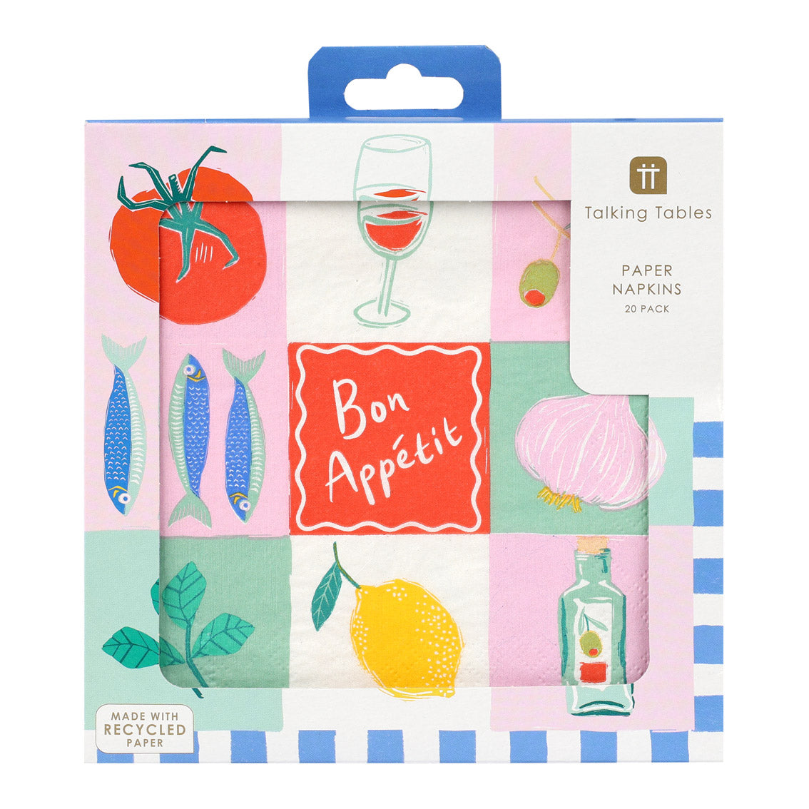 'Bon Appetit' Paper Napkins