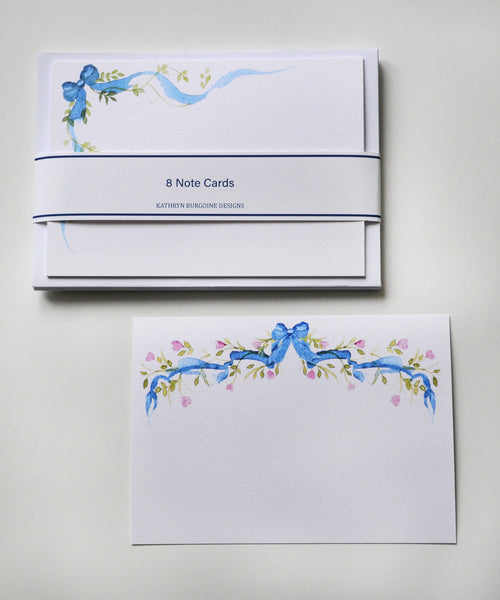 bow notecards
