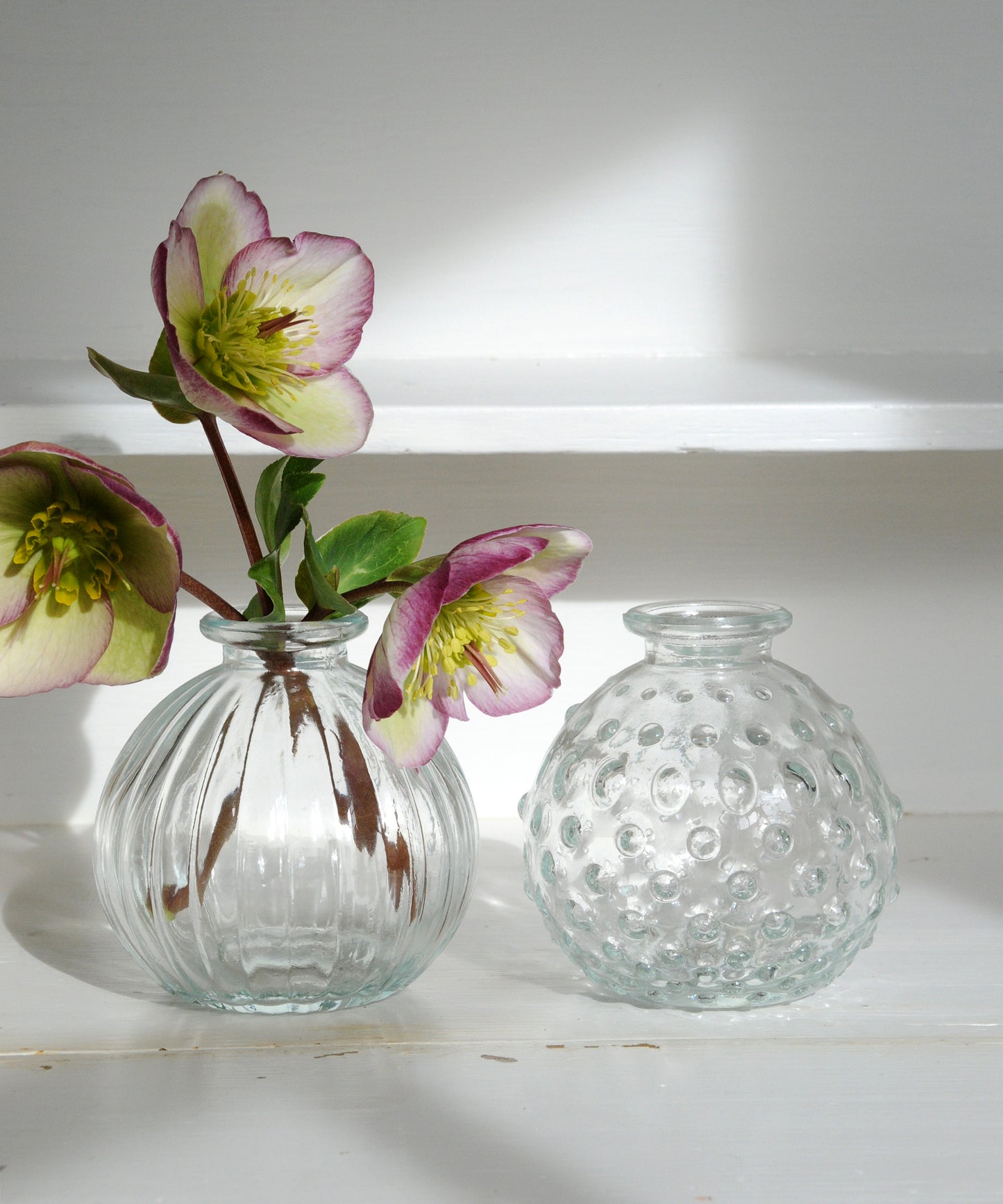 Round Bud Vase - Clear