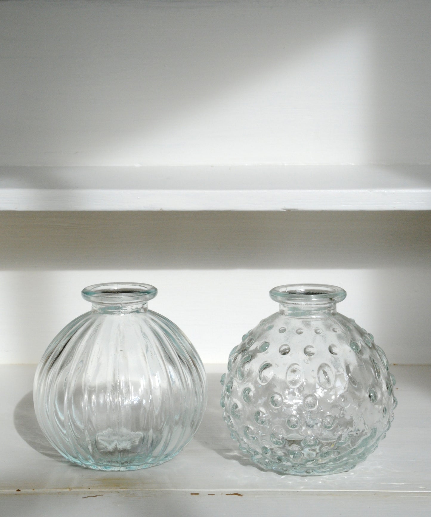 Round Bud Vase - Clear