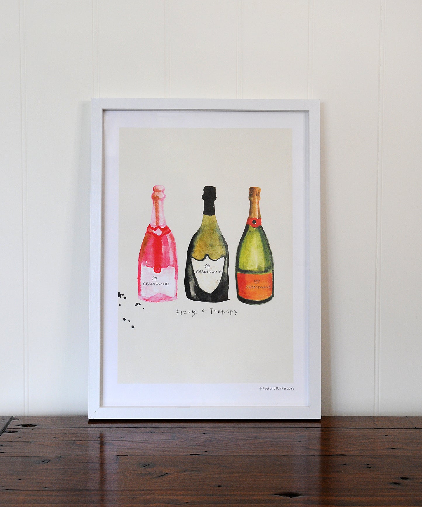'Fizzy-O-Therapy' A3 Print