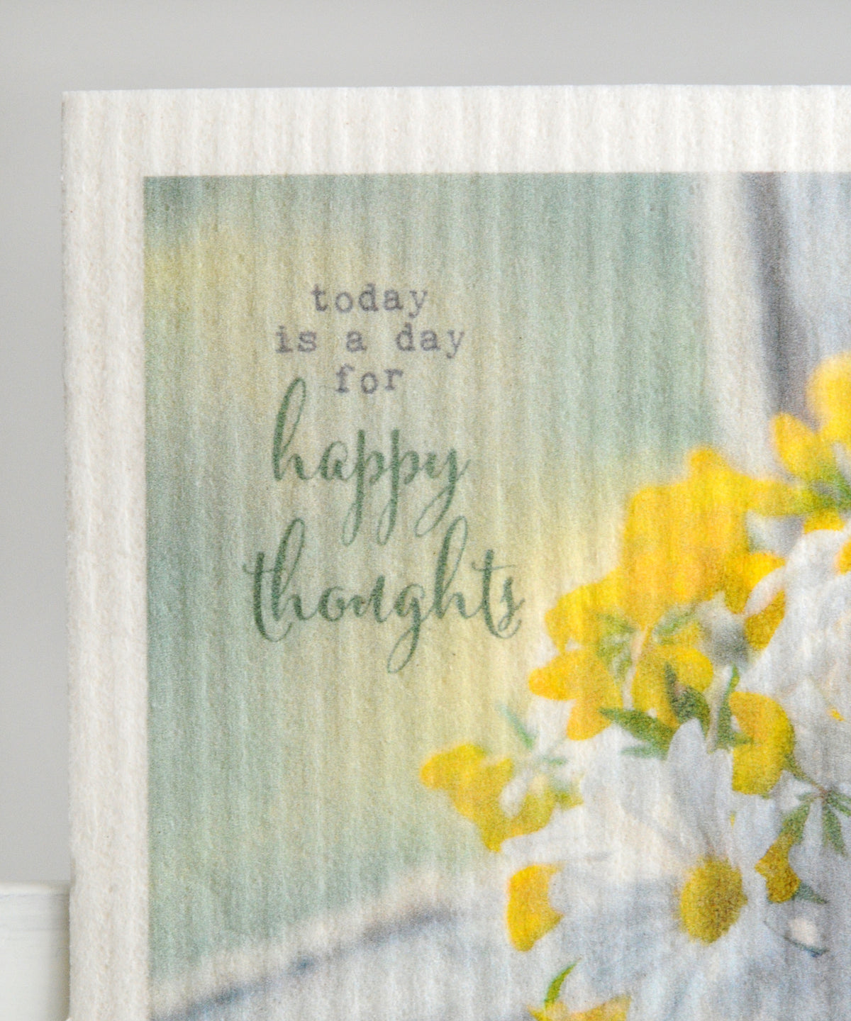 Happy Thoughts Dishcloth