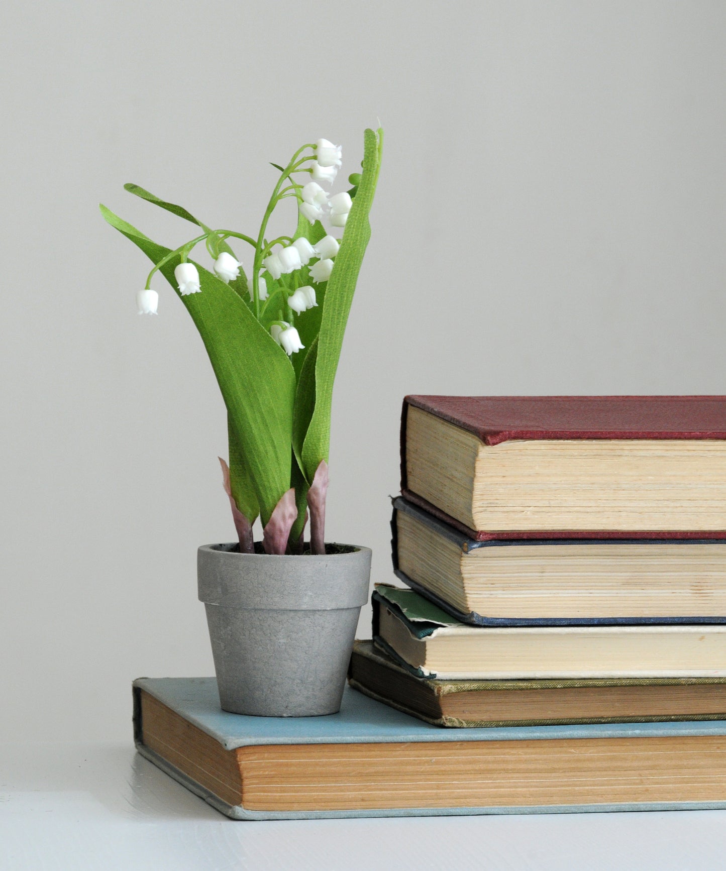 Artificial Potted Lily of the Valley