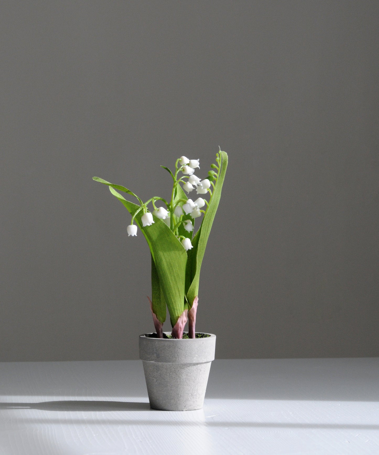Artificial Potted Lily of the Valley