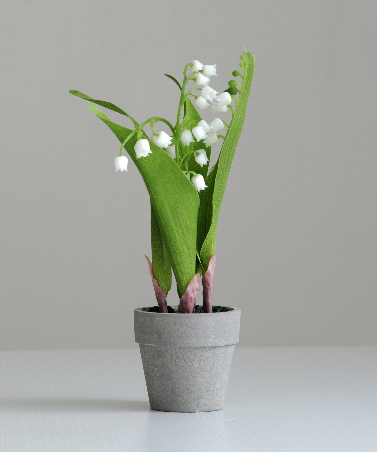 Artificial Potted Lily of the Valley