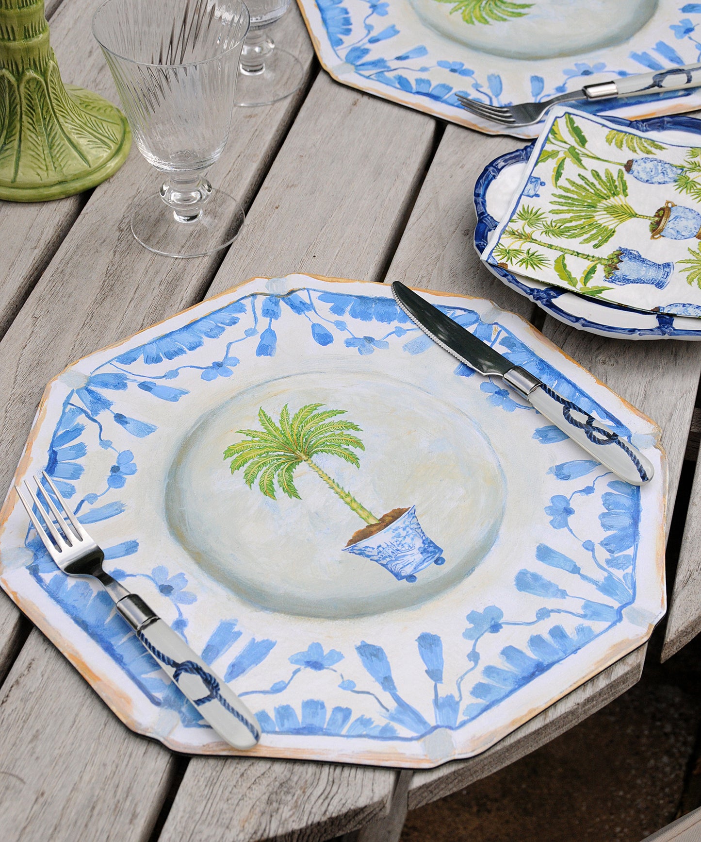 palm china placemat