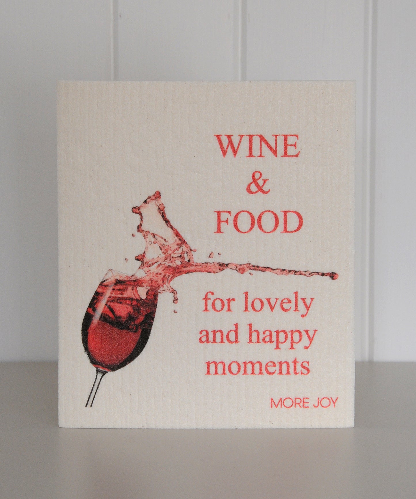wine & Food Dishcloth