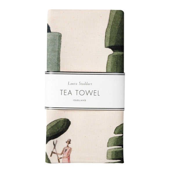 Topiary Tea towel