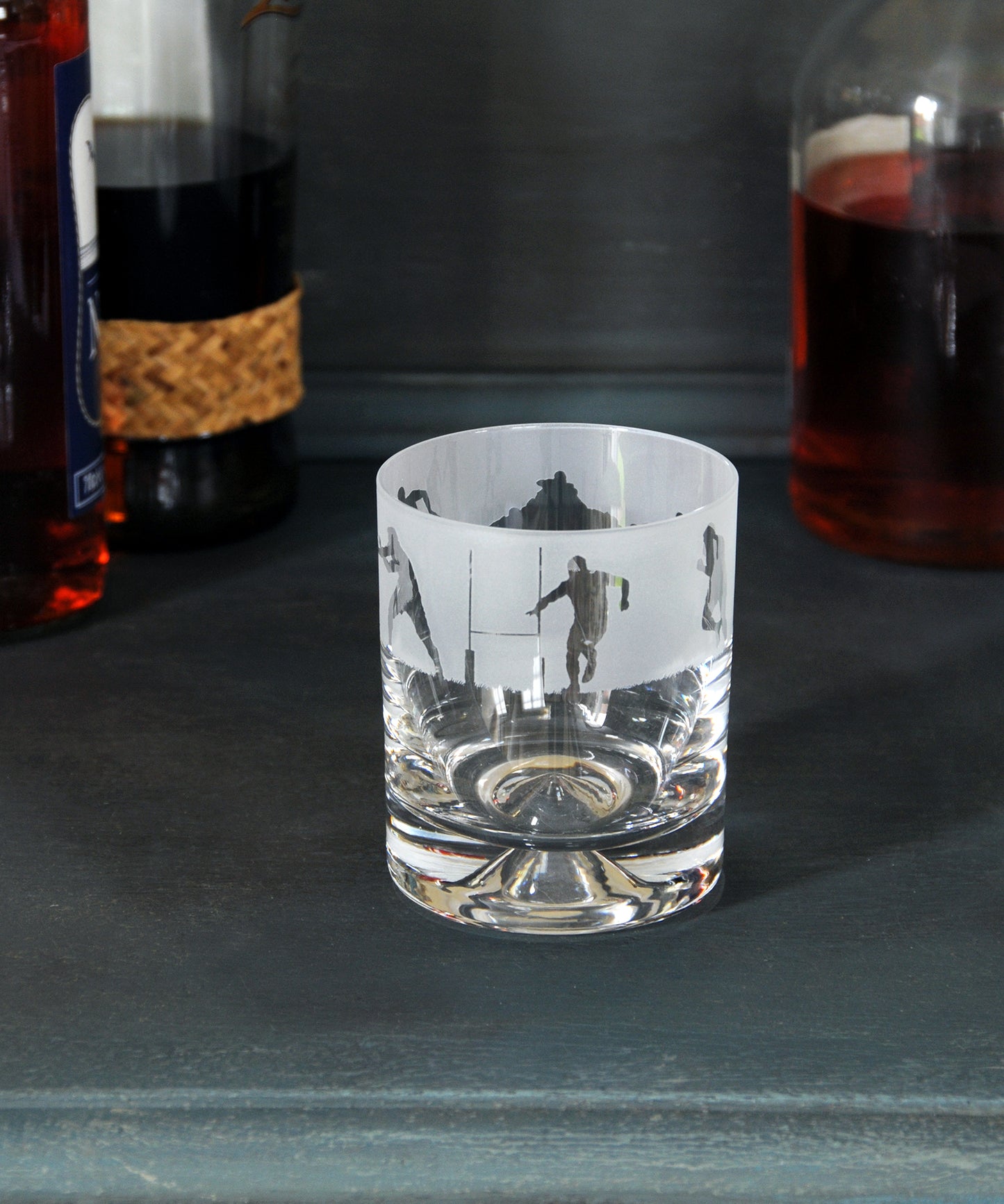 rugby design tumbler