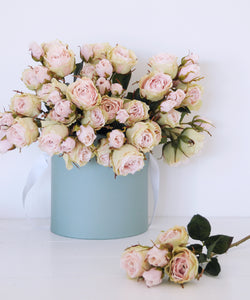 Faux Flowers pink roses