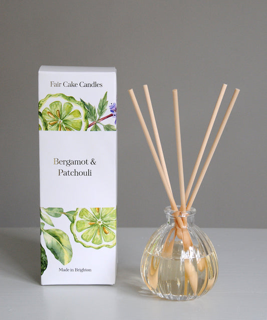 Bergamot & Patchouli Diffuser - by Fair Cake Candles