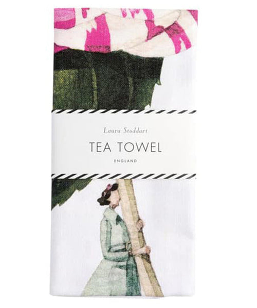 Camellia Tea Towel