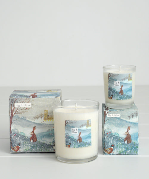 fig and olive candles