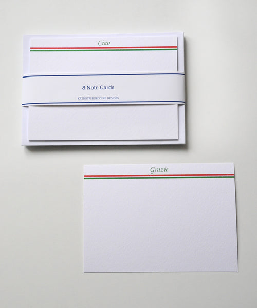 Italian greeting notecards