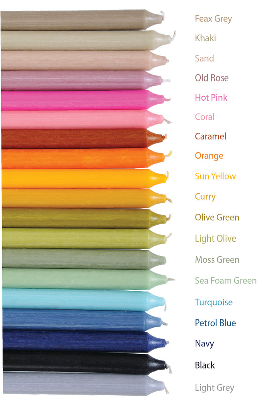 Tall Dinner Candles