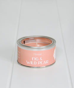 Fig & Wild Pear Small Tin Candle