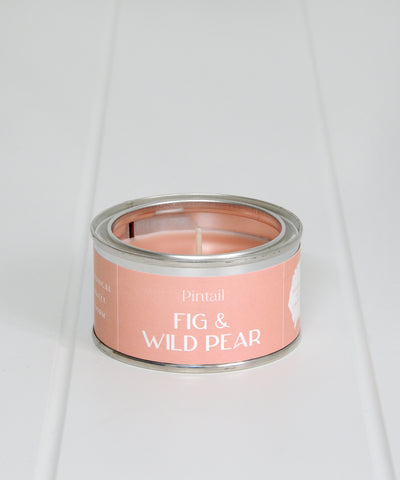 Fig & Wild Pear Small Tin Candle