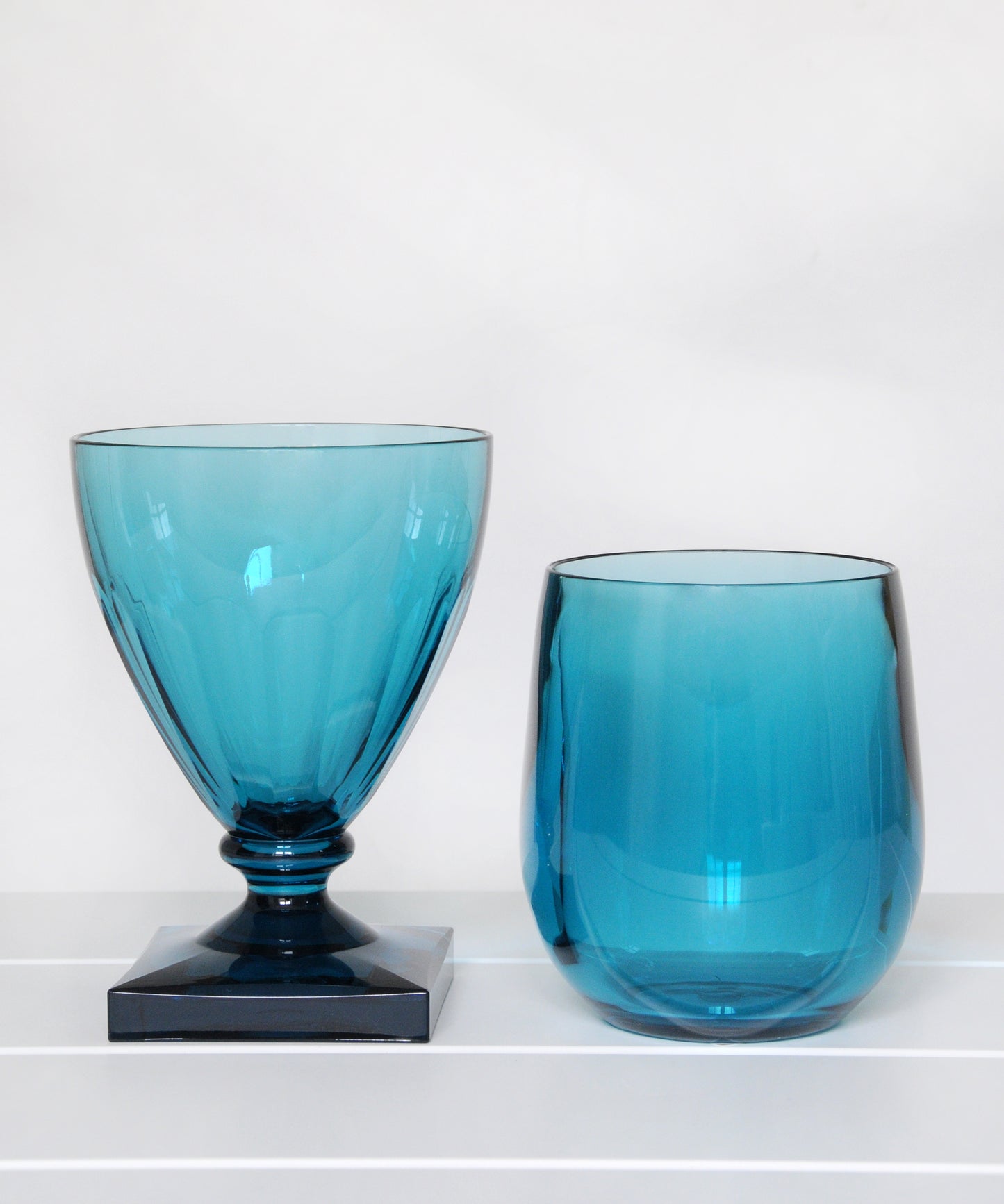 Turquoise Acrylic Goblet