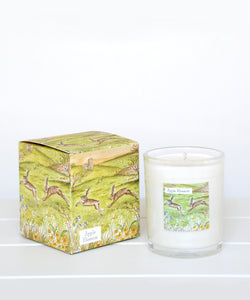 large apple blossom candle