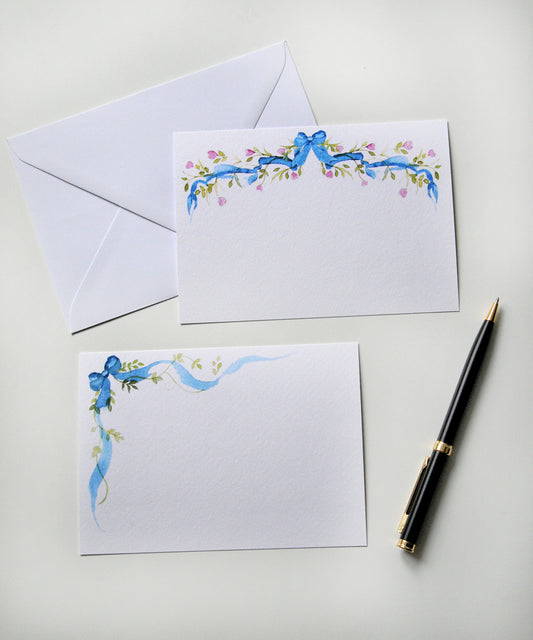 bow notecards