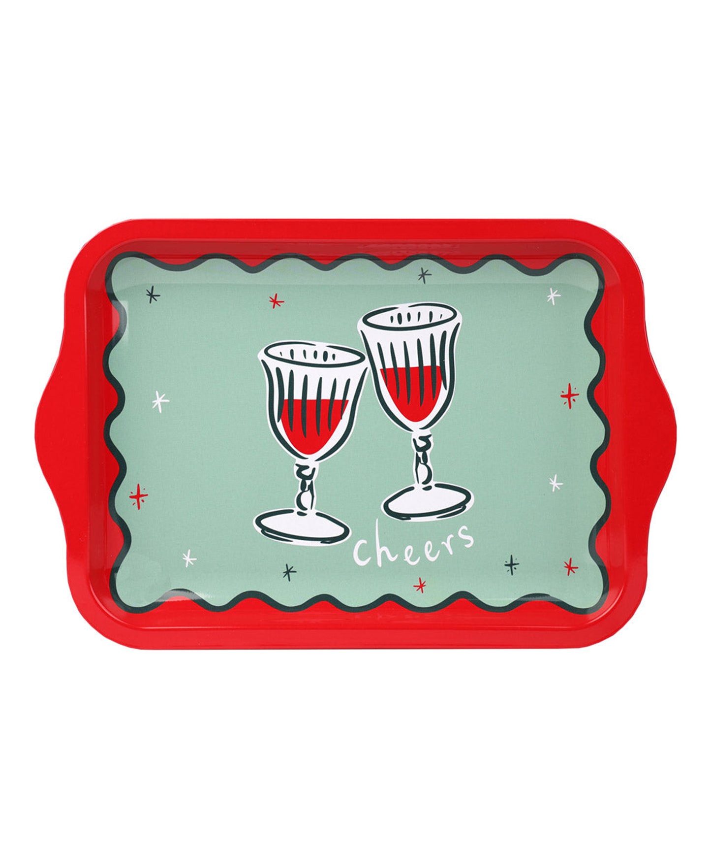 ‘Cheers’ – Small Tin Tray