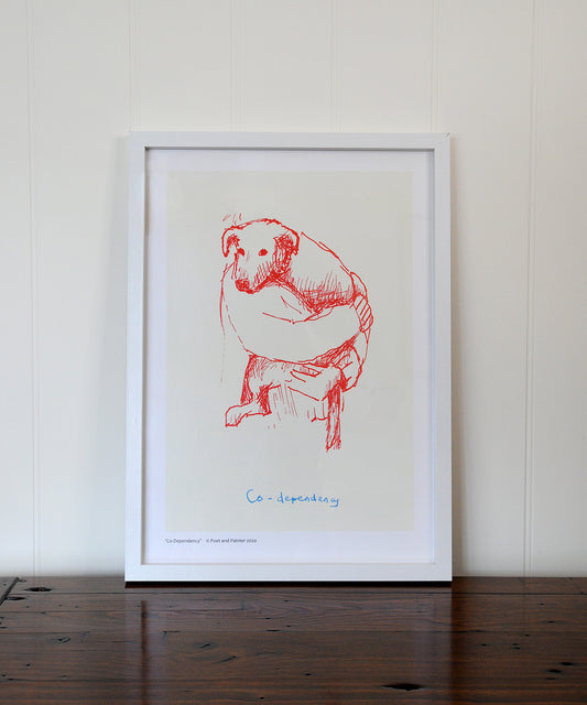 'Co-Dependency' - A3 Print