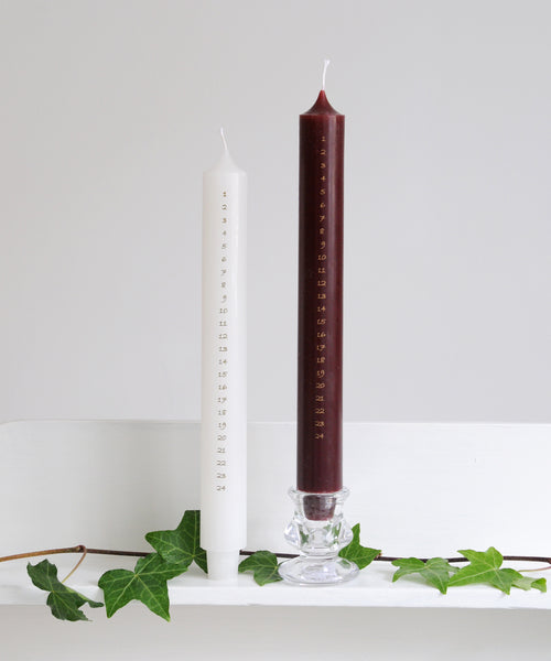  advent dinner candle