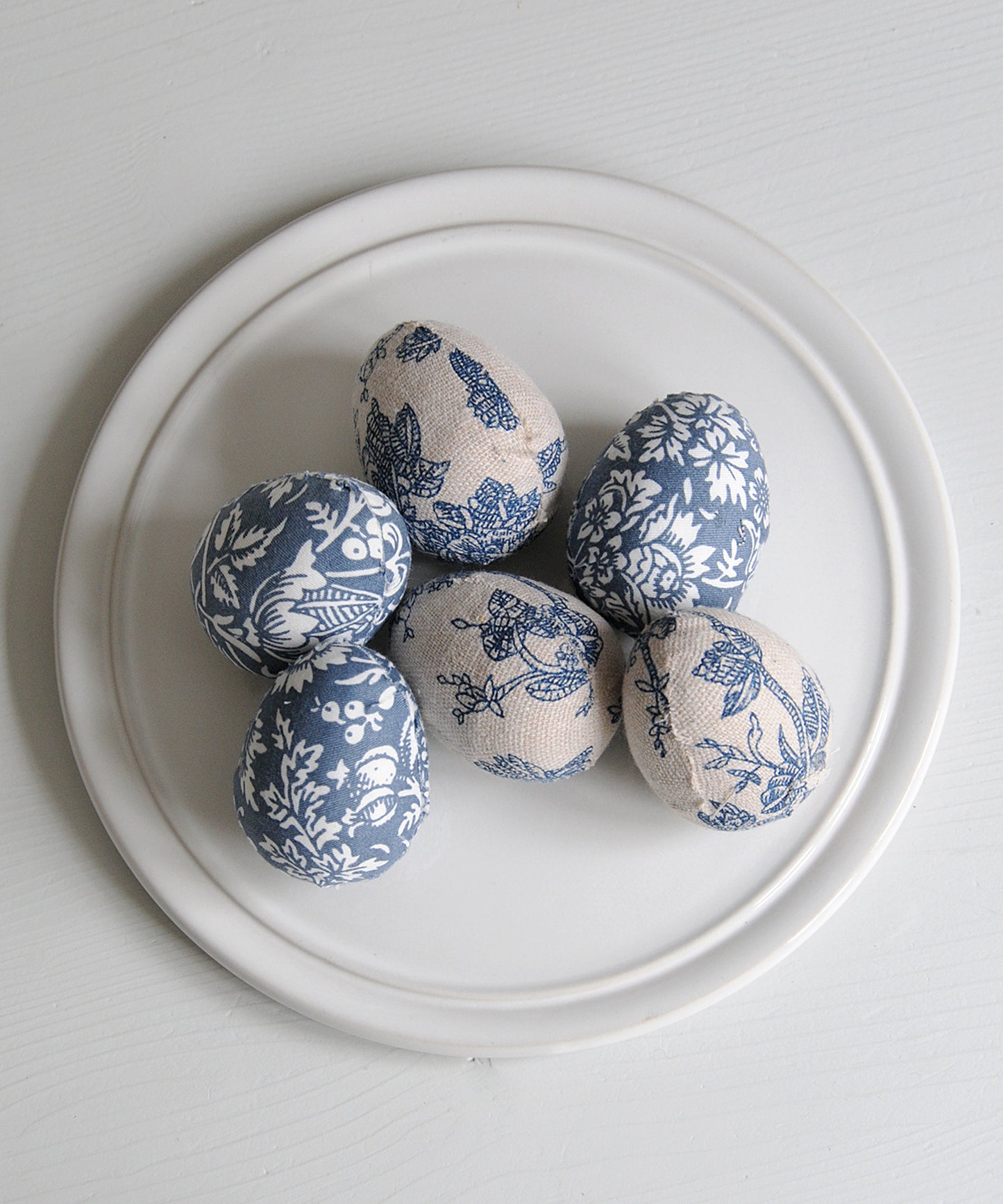 Chinoiserie Fabric Eggs