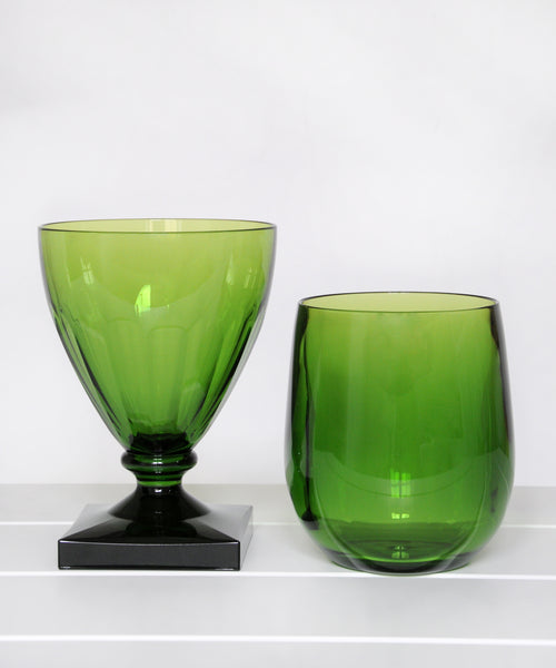 Green Acrylic glassware