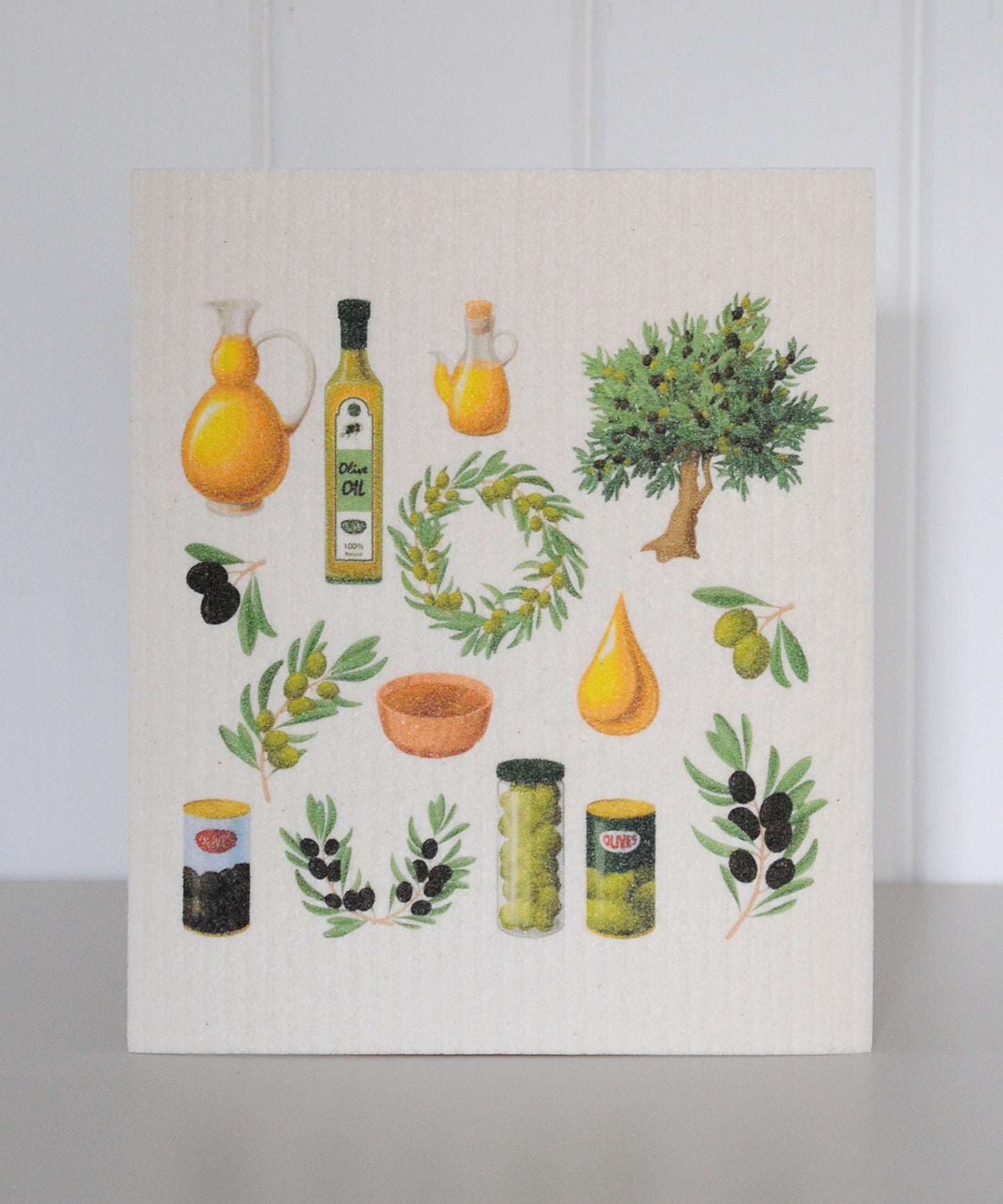 Olive Oil Dishcloth