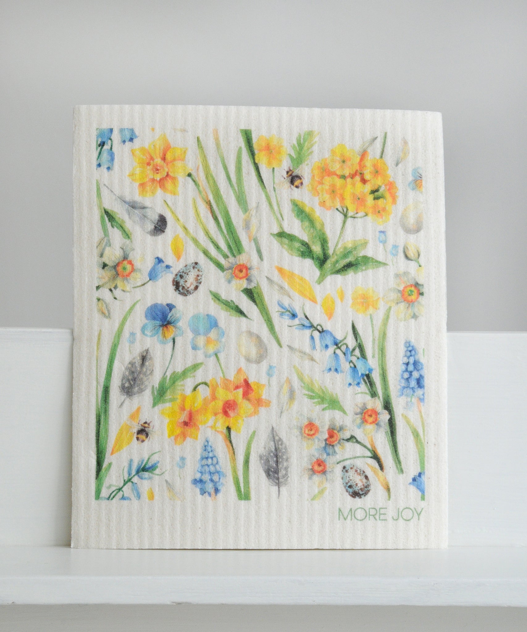 Spring Flowers Dishcloth