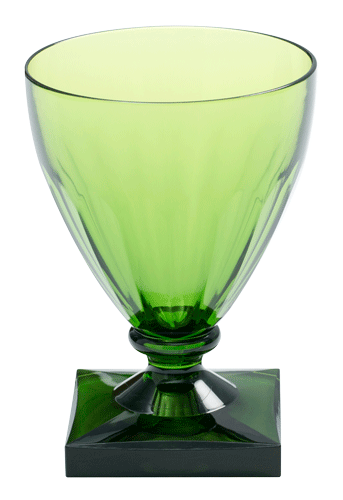 Green Acrylic Goblet