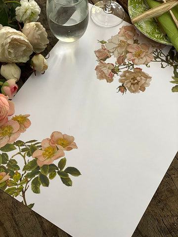 Rose Paper placemat