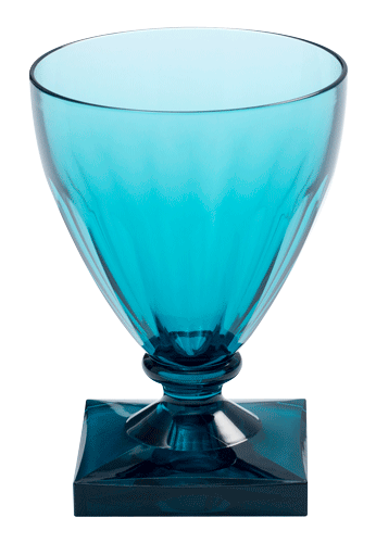 Turquoise Acrylic Goblet