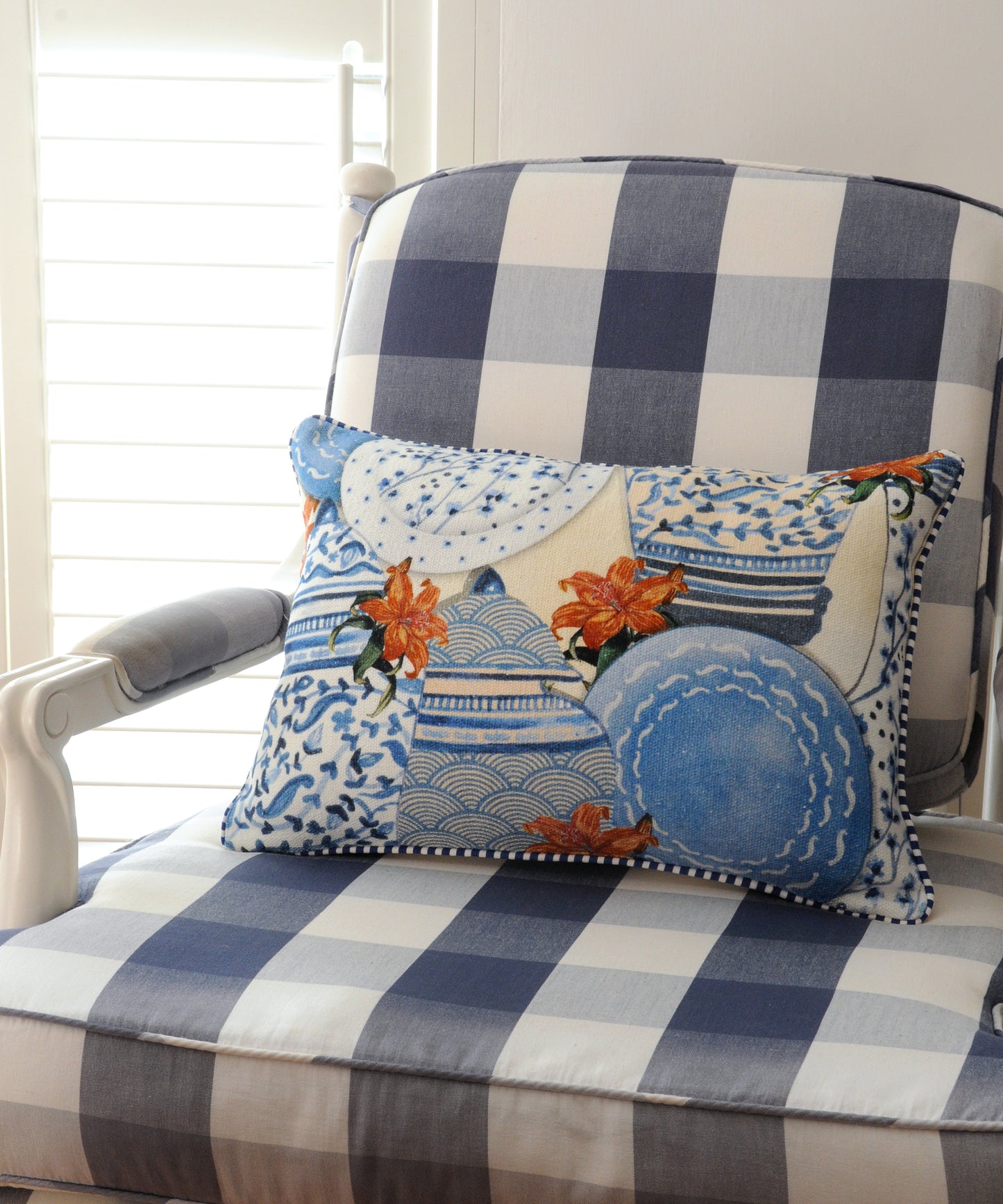 Jars & Flowers Cushion