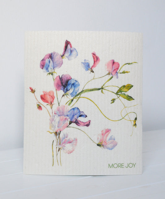 Sweet Pea Dishcloth