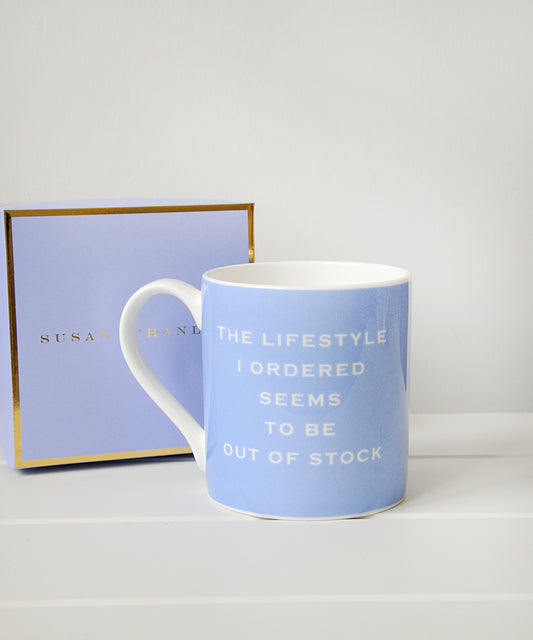 The lifestyle I ordered seems to be out of stock